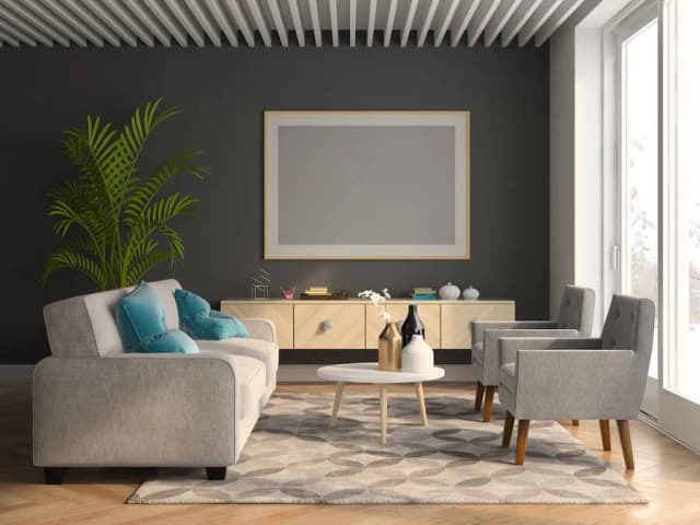 Jak ocieplić chłodny szary salon i stworzyć przytulne wnętrze w 5 krokach Jak ocieplić chłodny szary salon i stworzyć przytulne wnętrze w 5 krokach