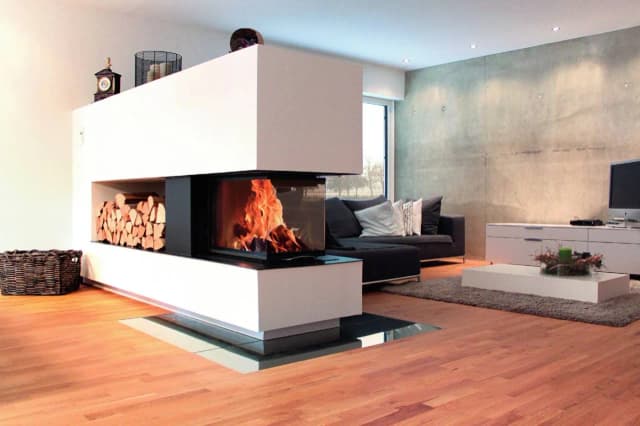 Jaki kominek do salonu 40m2? Wybierz idealny model i moc Jaki kominek do salonu 40m2? Wybierz idealny model i moc